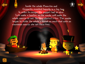 Bean Bag Kids present Pinocchio screenshot 