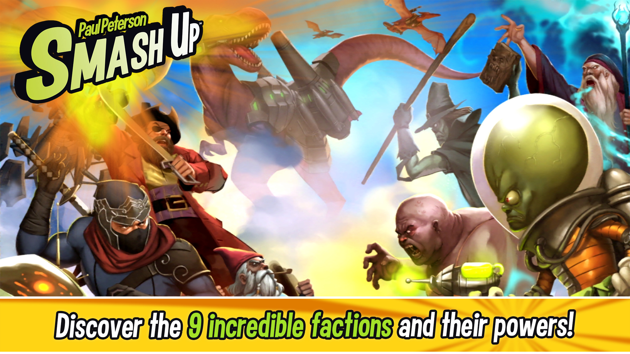 Smash Up Now Available on Steam and Mobile - TriplePoint Newsroom