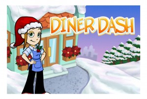 Diner Dash Winter Wonderland screen