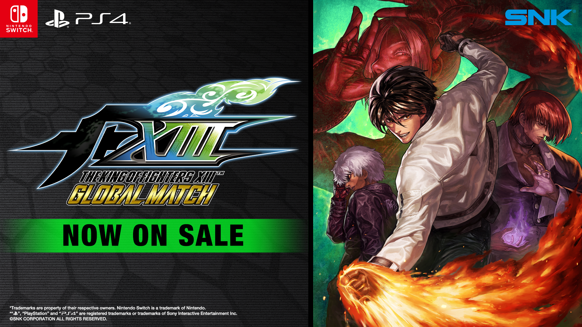 The King Of Fighters XIII Global Match Launches On Switch This November