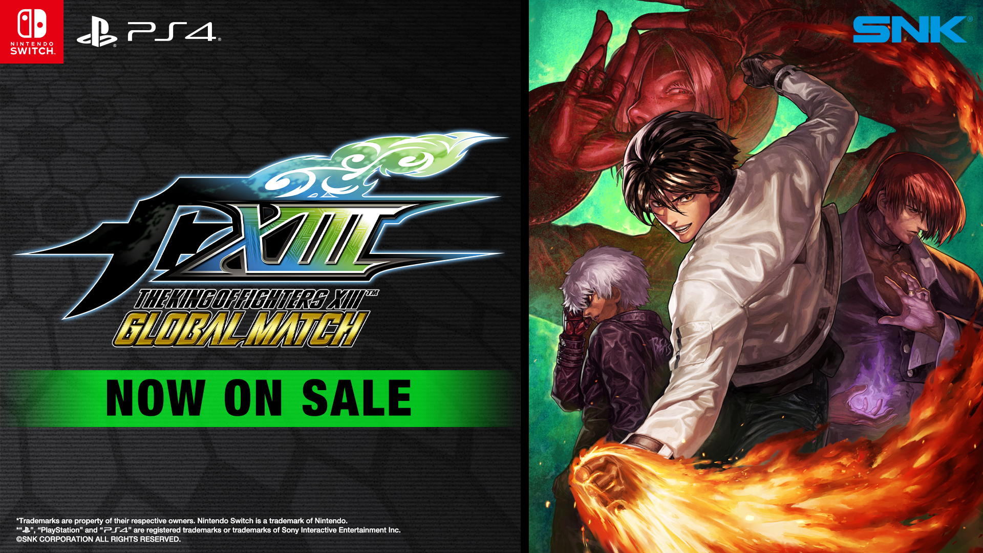 The King of Fighters XIII: Global Match announced for PS4, Switch