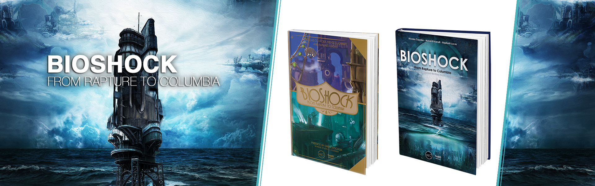 BioShock: From Rapture to Columbia, ​deluxe book revealing all